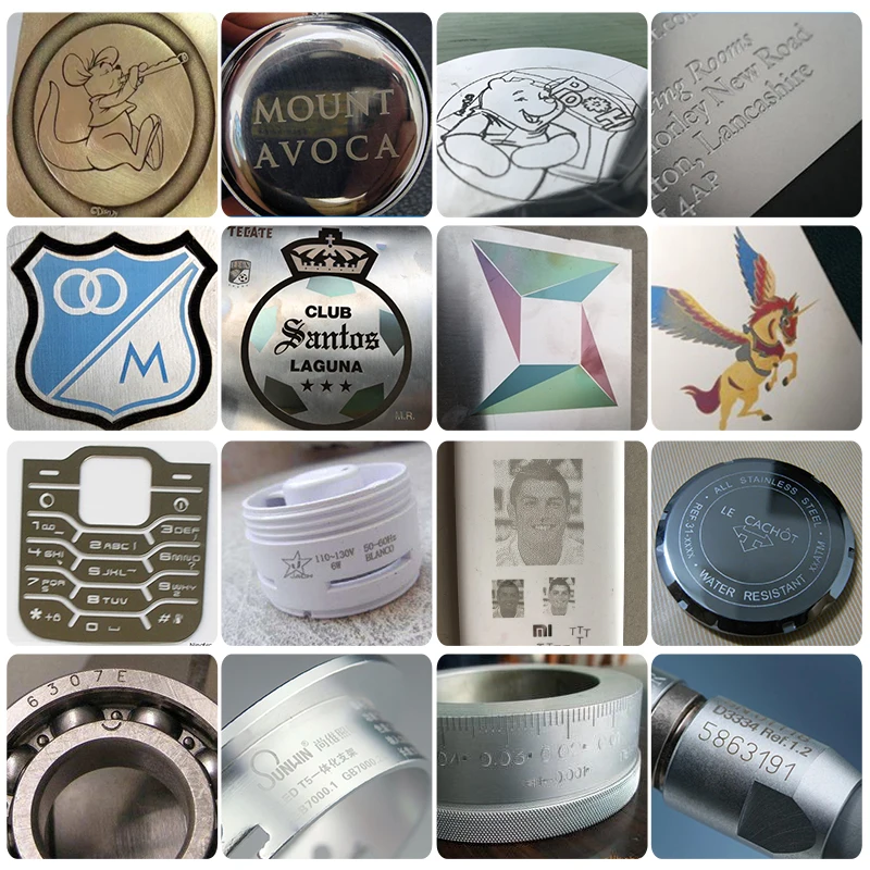 Мини Размер Портативный 20 Вт ювелирные изделия лазерный маркер/волоконный