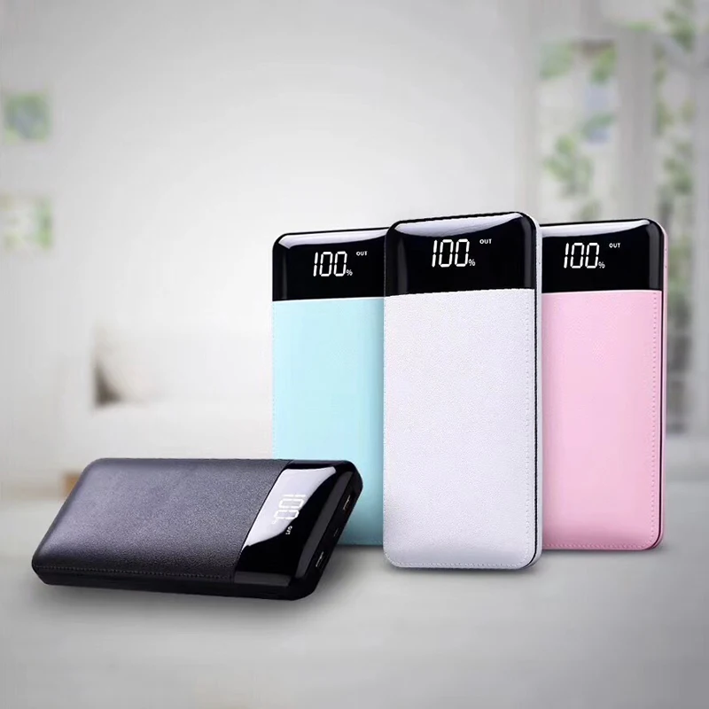 Power bank 30000mah портативное зарядное устройство power bank 18650 poverbank lcd дисплей питания bateria externa для xiaomi iPhone samsung