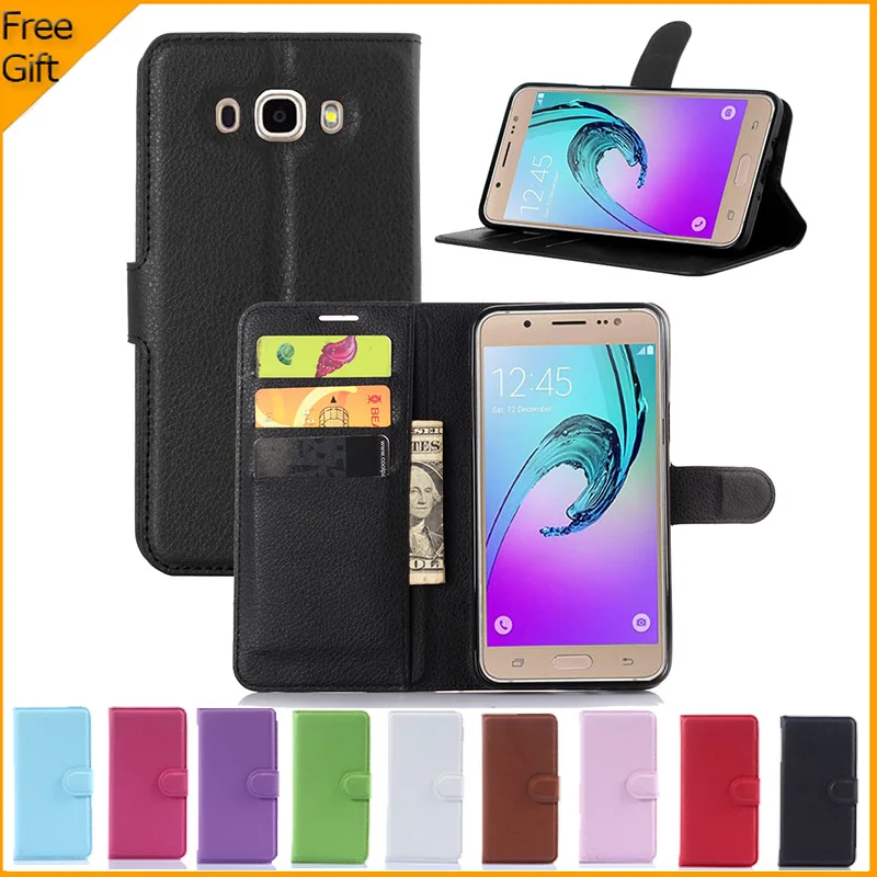 Роскошный чехол кошелек из искусственной кожи для Samsung Galaxy J5 2016 J510 J510FN J510F J510Y