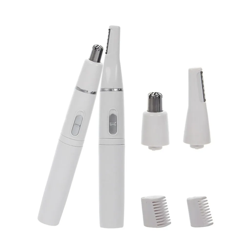 

2 In 1 Shaving Electric Nose Ear Hair Removal Eyebrow Trimmer Shaver Hairs Razor For Men Women