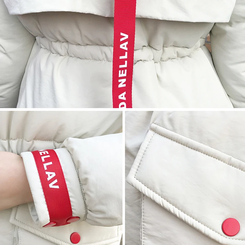 2019 Новый размера плюс 5XL 6XL зимняя куртка с меховым капюшоном Подошва ПОДБИТАЯ