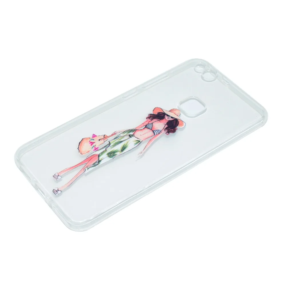 Thick base very soft TPU Total package side and ultrathin Back Cover For Huawei P8 Lite P10 Plus Phone Case |
