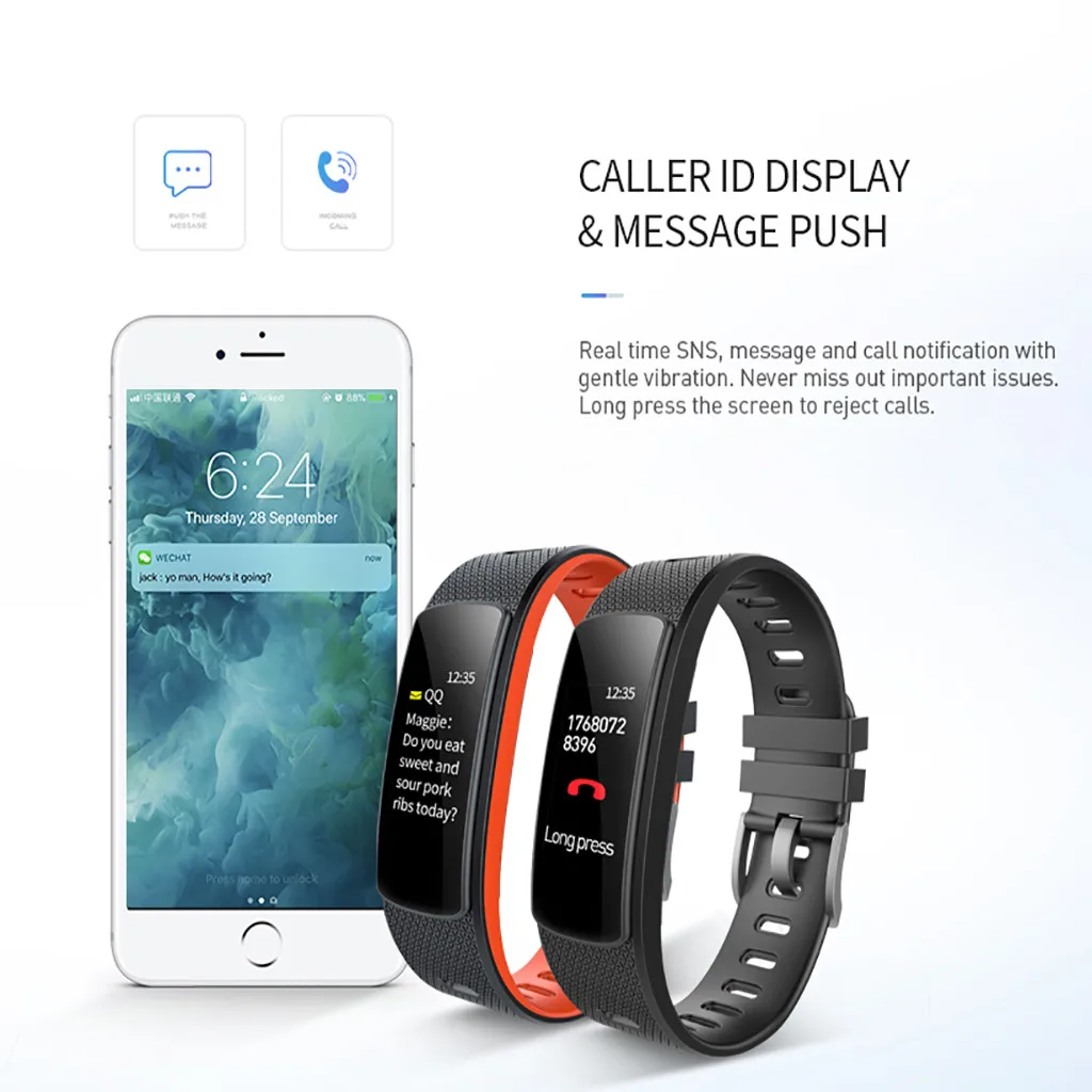 Смарт часы I6 HRC спортивные с монитором кровяного давления Bluetooth фитнес amazfit