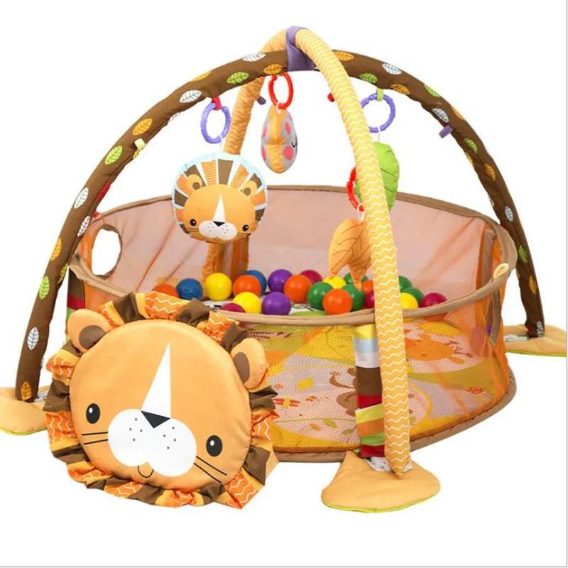 Baby Playpens Multifunctional fitness rack Crawl Play mat Children Early childhood education puzzle Kids baby toys 0 12 months