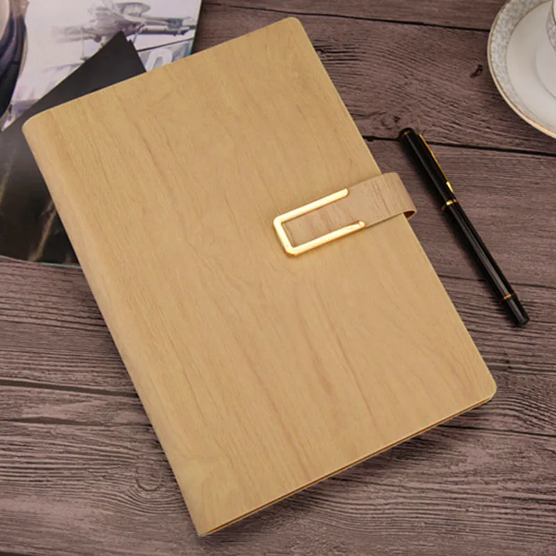 Портативный А5 блокнот из искусственной кожи офисный записная книжка для