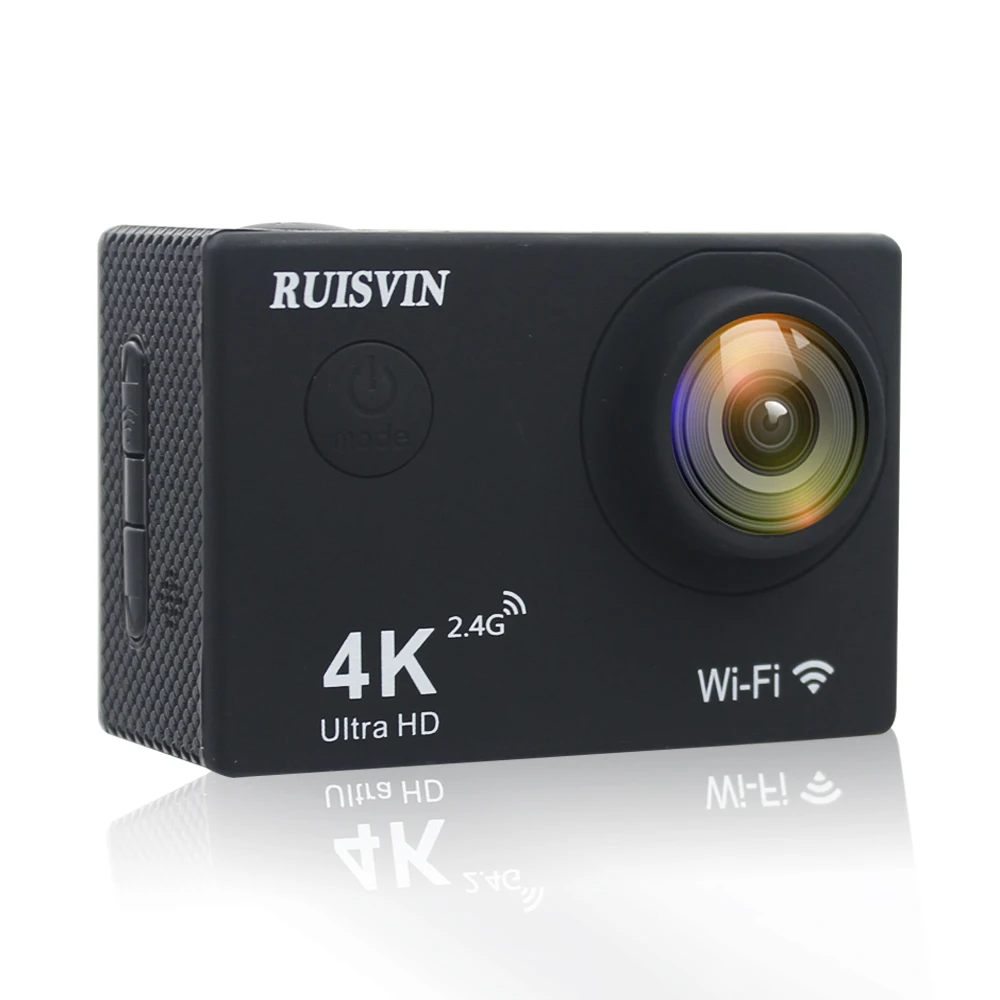 RUISVIN F60 4 K WI FI экшн Камера 1080 P 60fps со сверхвысоким разрешением Ultra HD 16MP спортивные Go