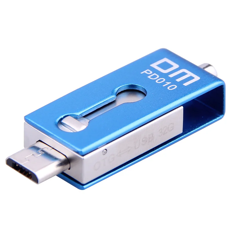 DM PD010 USB флеш накопитель 64 Гб металлический OTG высокоскоростная карта памяти 32