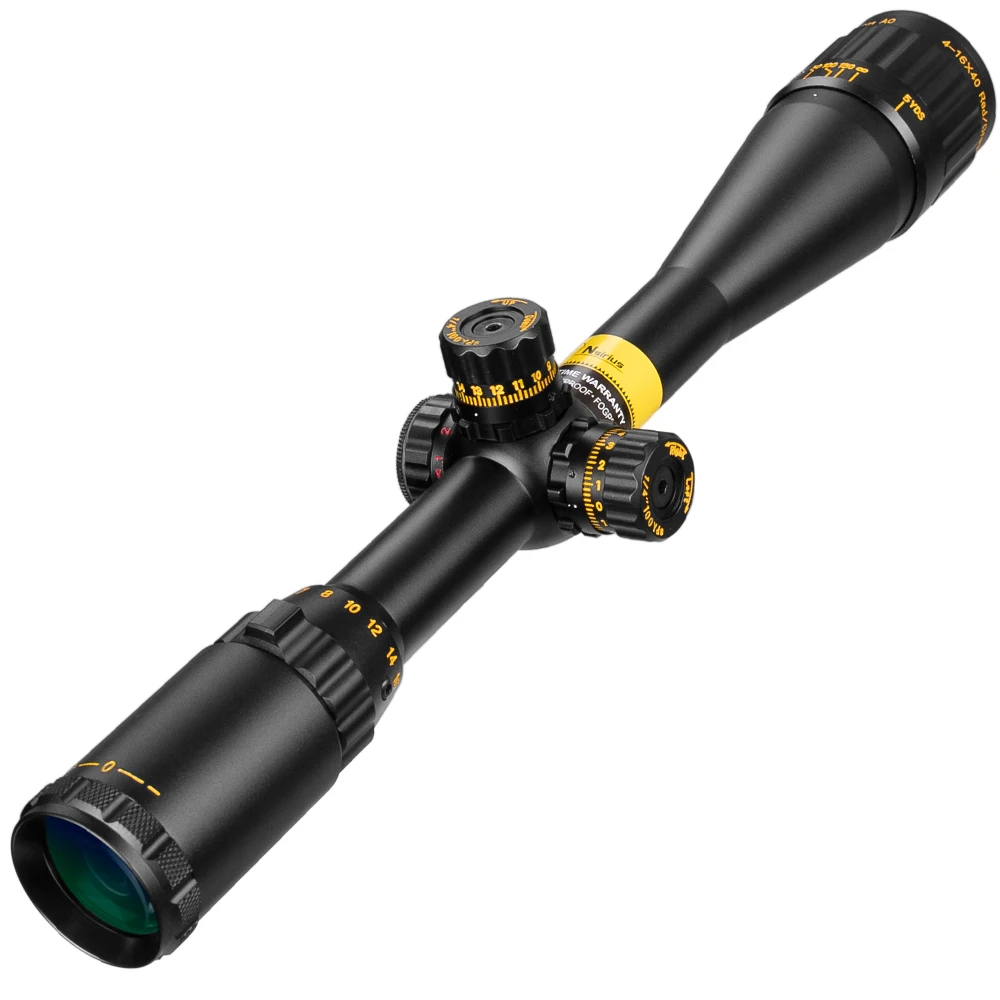 NSIRIUS 4 16X40 AO оптический прицел Золотой тактический Красный Зеленый llluminate Crosshair