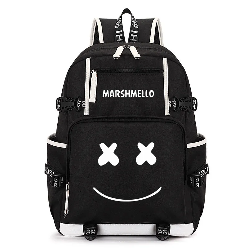 DENGPAO dj шлем мarshmello черный рюкзак для ноутбука мальчиков mochila мужчины feminina bagpack