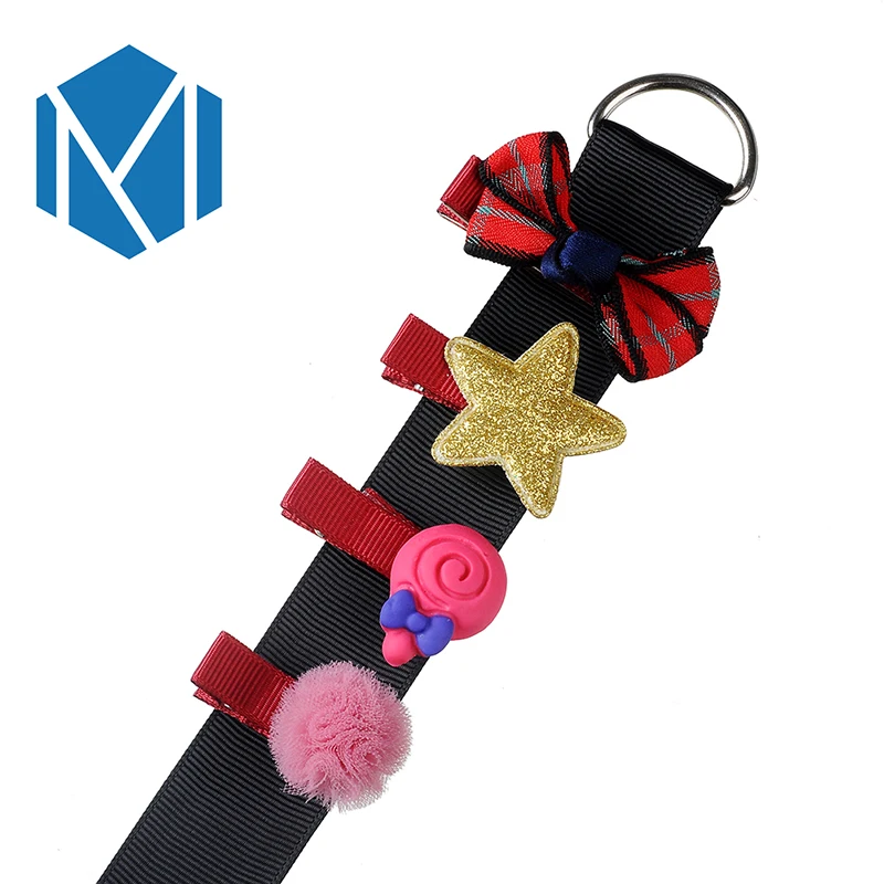 M MISM 18 шт./компл. милые детские заколки для волос Корона бант аксессуары девочек