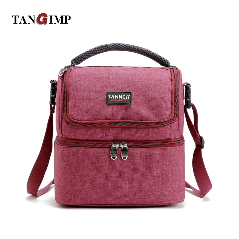 САННЕН 7L Обед Сумки Тепловой Портативный Изоляцией Питание Пикник Нейлон