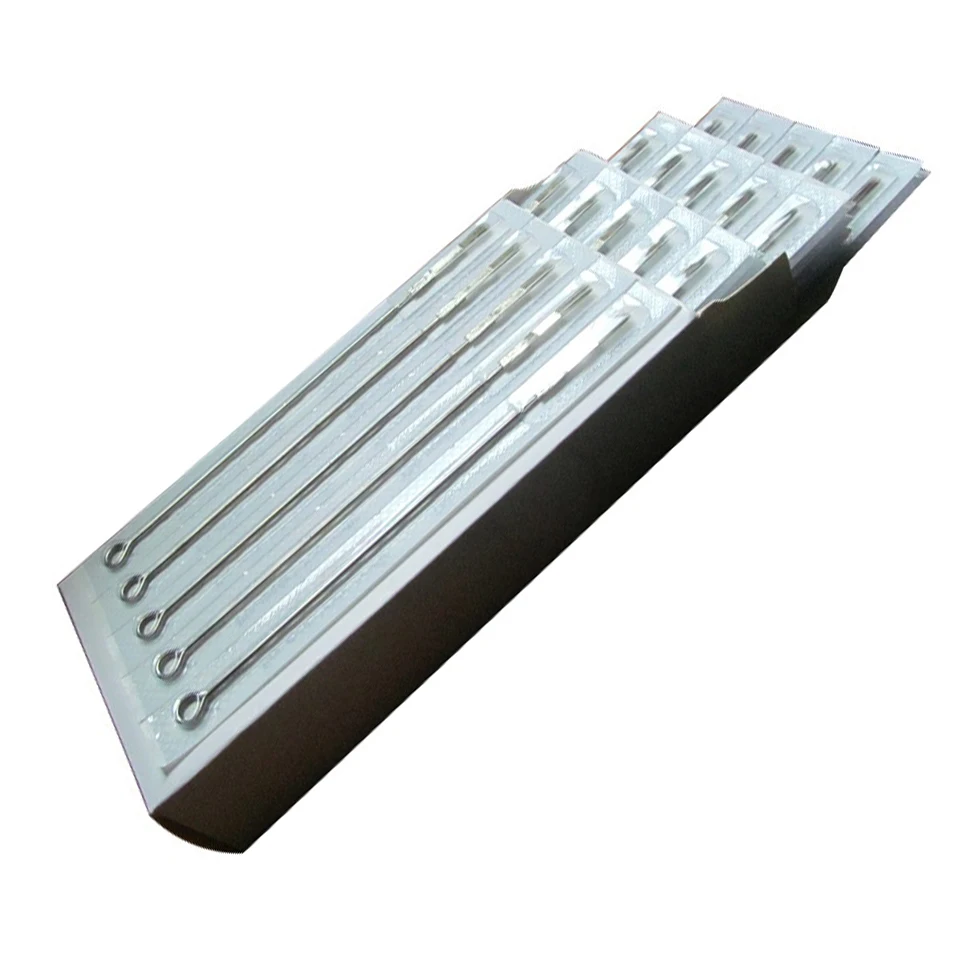 

50PCS/Lot Disposable 5RM 7RM 9RM 11RM 13RM 15RM Sterilized Liner Tattoo Piercing Needles Microneedling For Tattoo & Body Art