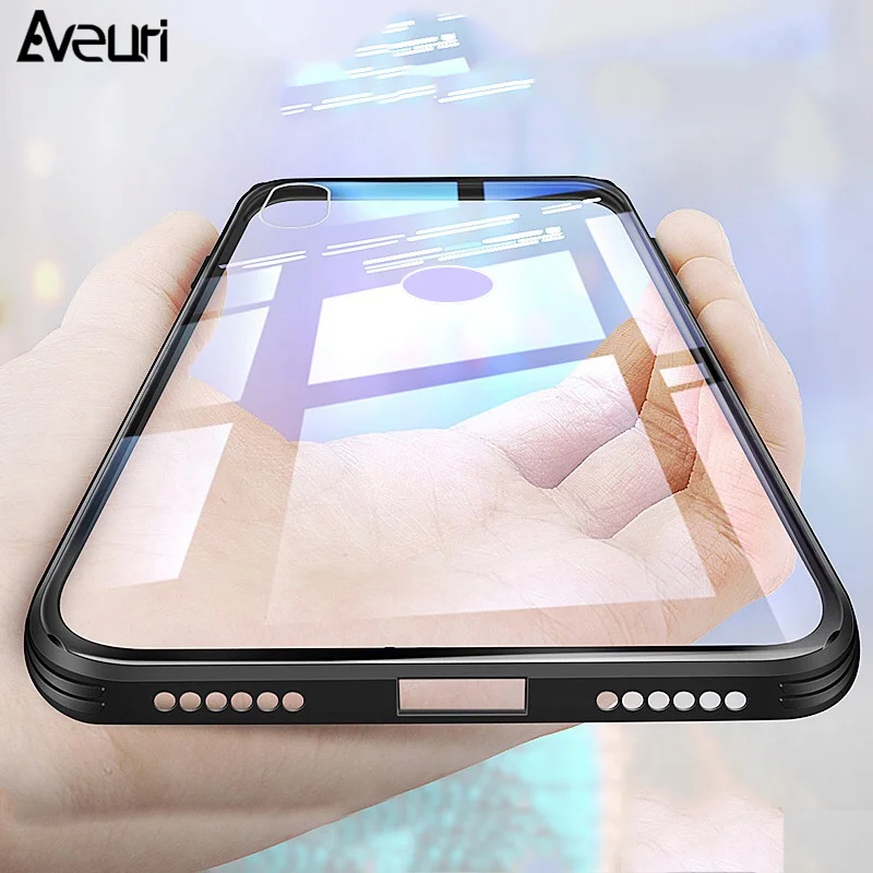Чехол из закаленного стекла Aveuri 9H для Xiaomi mi 9 8 mi 9 mi 8 8 SE 9 SE Coque Роскошный прозрачный чехол для телефона для Xiaomi mi 8 Pro
