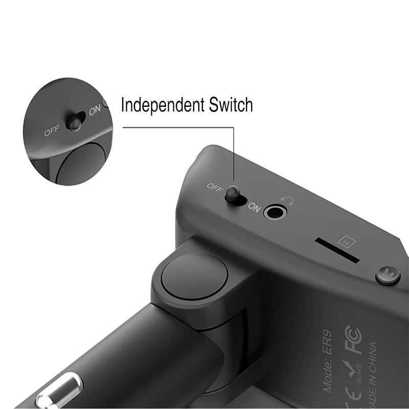 Bluetooth V4.2 автомобильный комплект громкой связи гарнитура наушники беспроводной