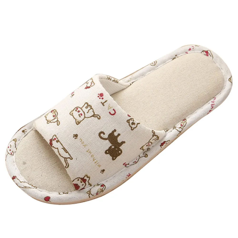 SAGACE/лаконичная повседневная женская домашняя обувь из пеньки тапочки на