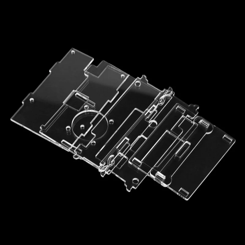 Прозрачный Акриловый чехол аксессуары части алюминий 0.2A DC 5V наборы для Raspberry Pi 2/3/B