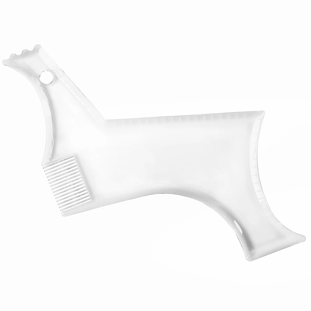 Шаблон для укладки бороды мужчин расческа универсальный инструмент придания