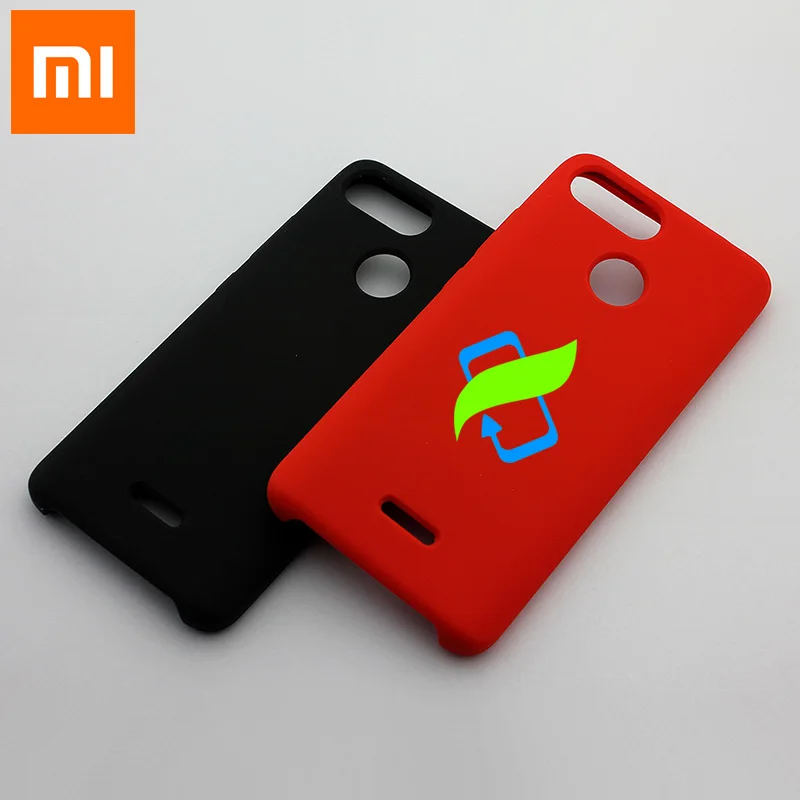Чехол для Xiaomi Redmi 6 жидкий силиконовый защитный чехол XIAOMI 5 A Mi Mix 2 S 8 9 se A3 задняя