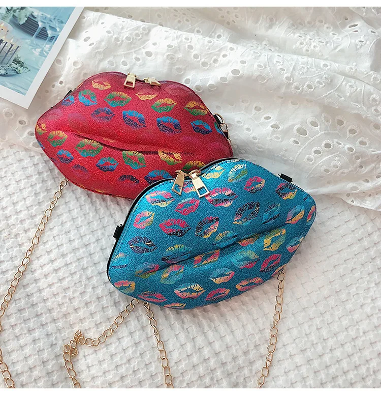 Сексуальная модная женская сумка-клатч из искусственной кожи с блестками и
