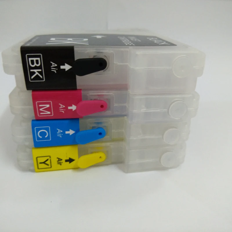 Einkshop LC11 LC16 LC38 LC61 LC65 LC67 LC980 LC1100 LC985 Заправляемый картридж для Brother DCP J140W 145C 165C 185C|ink