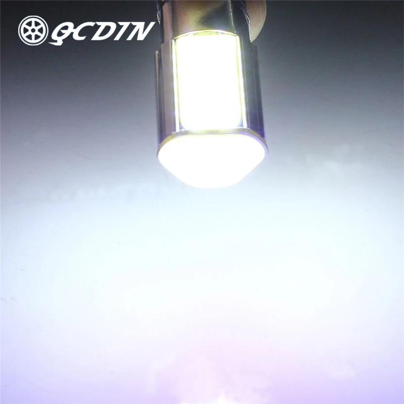 QCDIN 2 x Белый 1156 G18 Ba15s 4 COB светодиод 5 Вт Сигнал поворота задсветильник свет