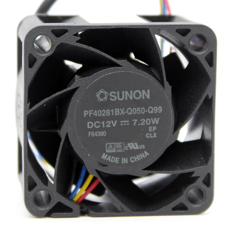 Абсолютно новый оригинальный PF40281BX-Q050-Q99 4 см 4028 12В 7,20 Вт вентилятор охлаждения
