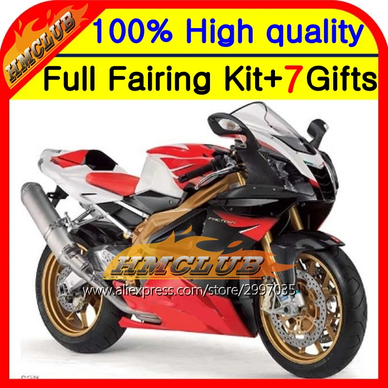 Корпус для Aprilia красный черный RSV1000R 03 04 05 06 1000 R 5HM45 RSV1000 RSV 1000R белый 2004 2005 2006
