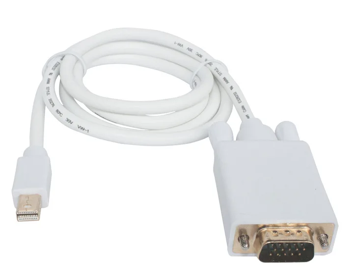 3 м 10FT Mini DisplayPort-VGA Мужской длинный кабель |