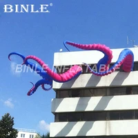 innovative event planning business purple giant inflatable octopus tentacles for building advertising decoration