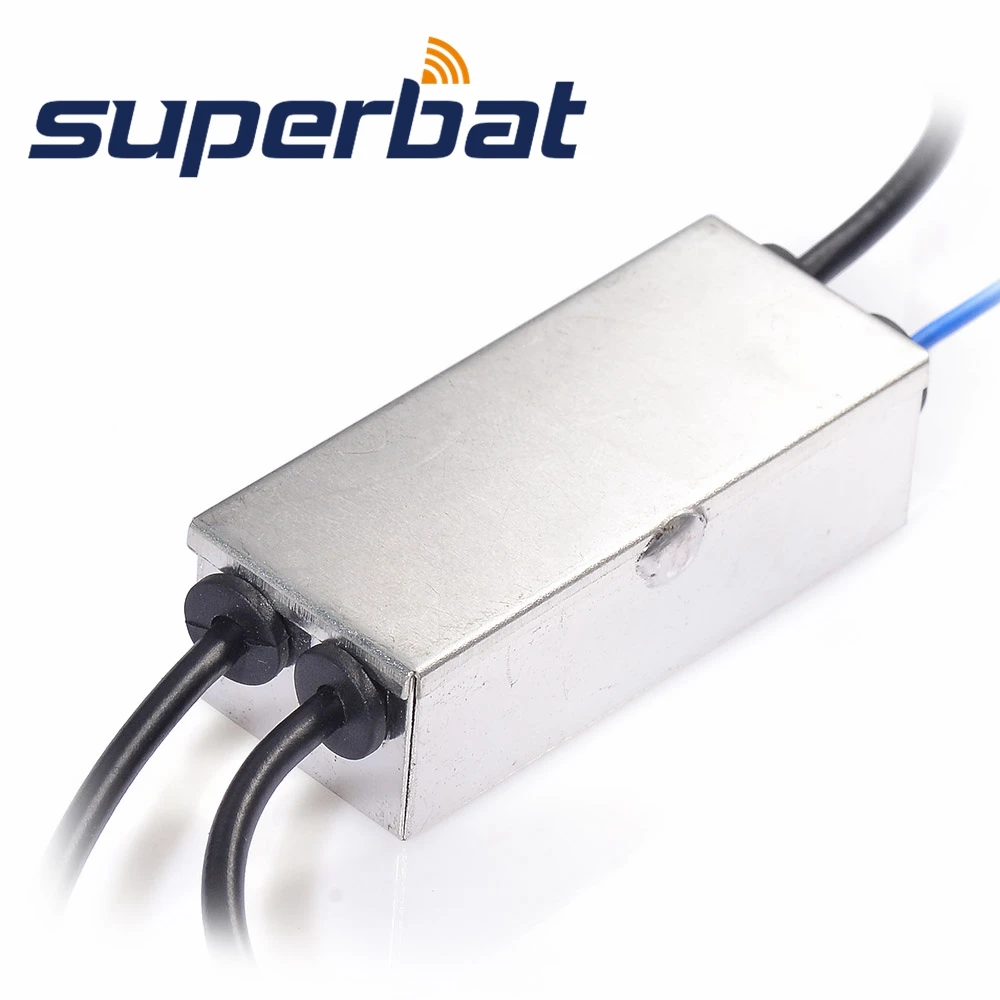 Superbat FM/AM to FM/AM/DAB Car Radio Aerial Converter/Splitter with MCX Connector for Clarity CDAB7-AUTO