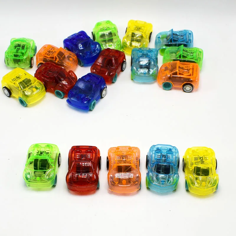 1 шт. большой мощности тянуть назад игрушечный автомобиль конфеты цветной