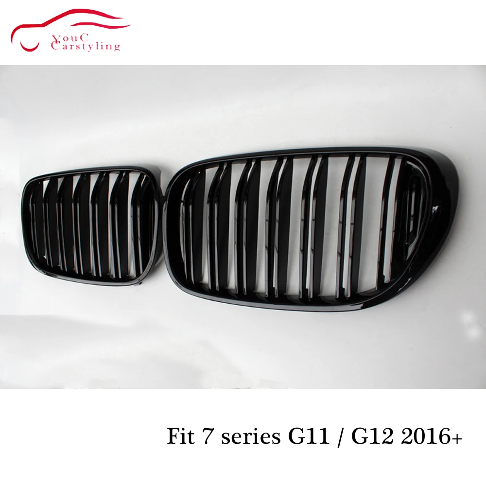 G11 передняя решетка радиатора бампер сетка для BMW 7 серии G12 2016 + 4 дверный седан 730i