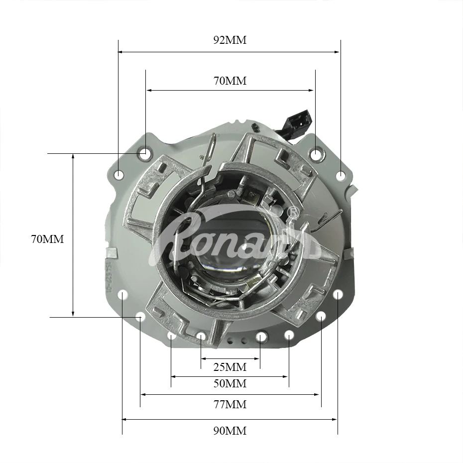 RONAN 3 0 "E55 G2 D2S bi xenon объектив фары для E65 A6 C5 A6L S6 W209 219 251 212 R171 ML320 | Автомобили и