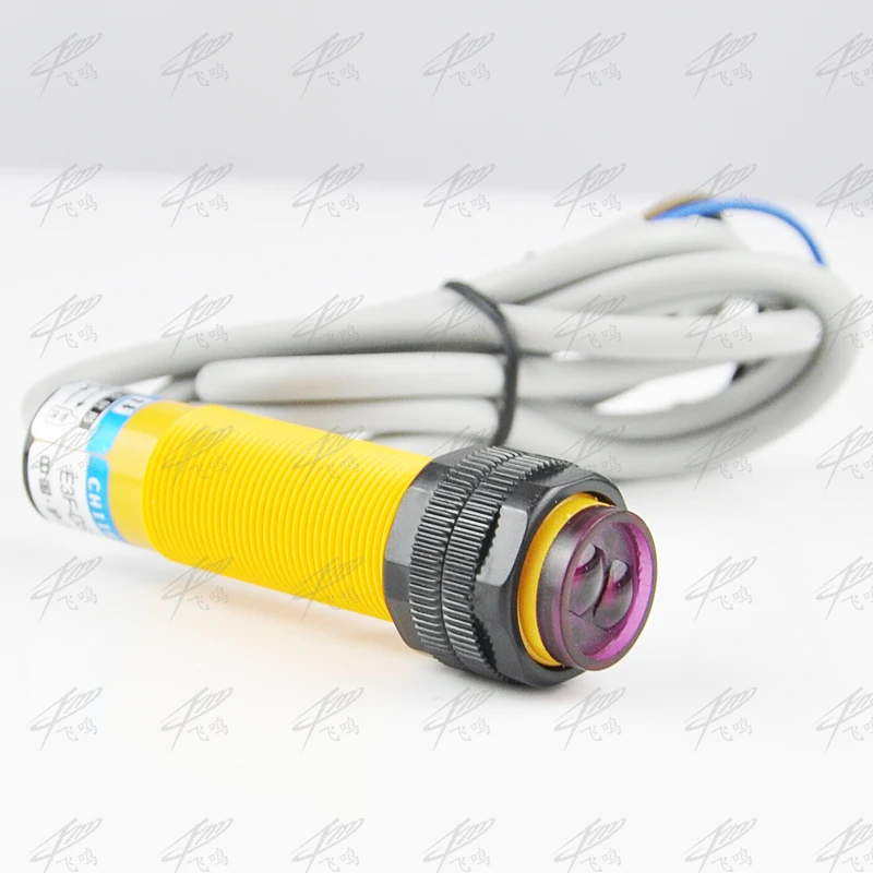 1 шт. фотоэлектрический переключатель E3F-DS30Y1 E3F-DS30Y2 90-250VAC 30 см датчик M18 NO 3 провода