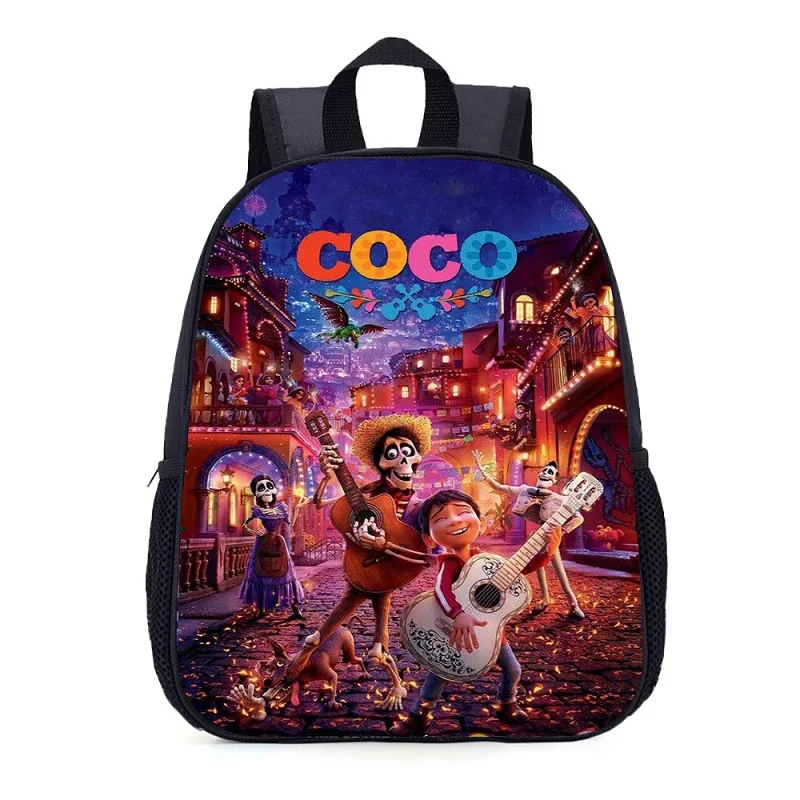 03 35 см Movie COCO Pixar Miguel, рюкзак для гитары, школьные сумки, повседневный рюкзак с 3D принтом черепа, ранец, Подарочная сумка для мальчиков - Цвет: 03