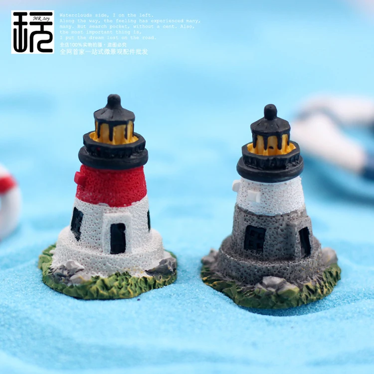 Мини мульти окно Маяк Смола ZAKKA Toweer модели DIY микро сад миниатюры горшечные