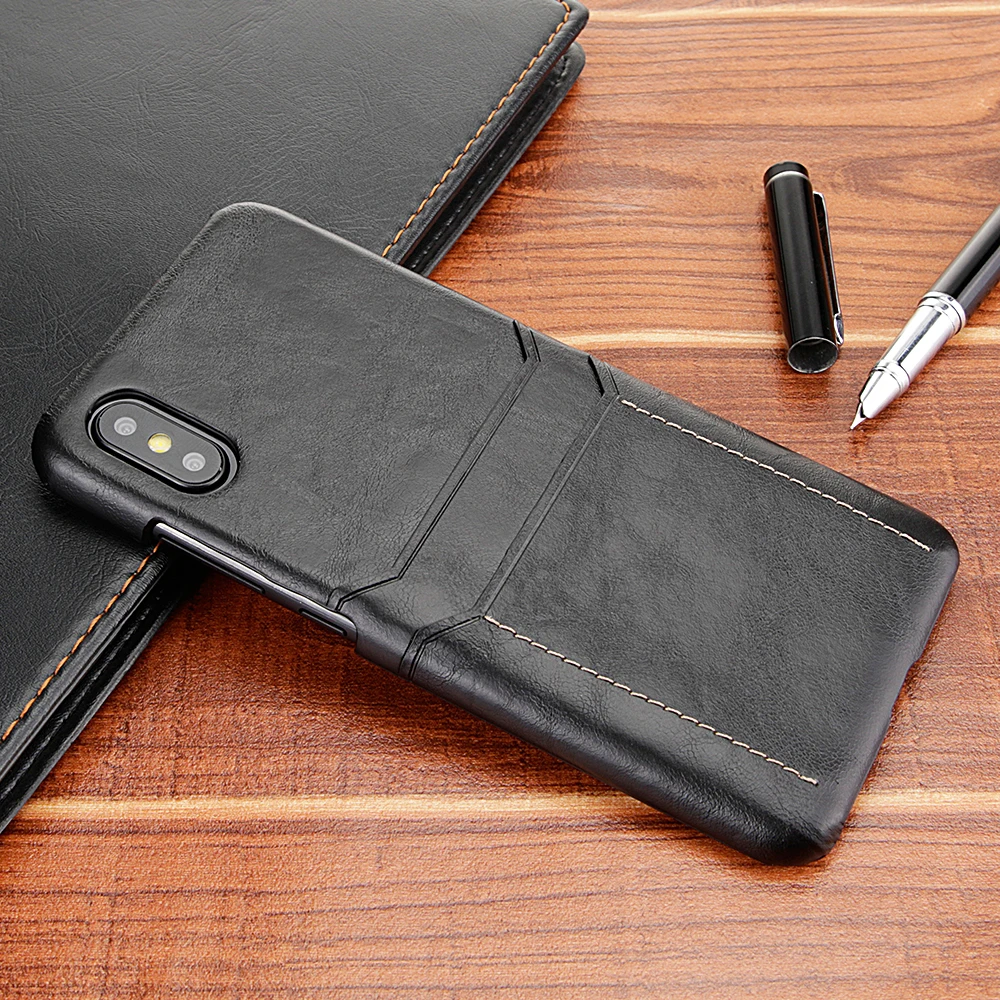 Card Holder Wallet Phone Case for Xiaomi Mi 8 Se Pro Luxury Leather Hard Back Cover xiami Mi8 Global Explorer Edition case |