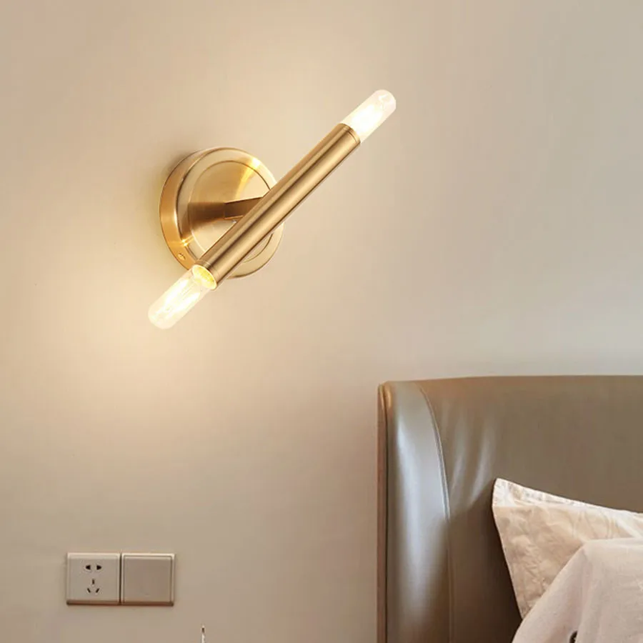 BEIAIDI Nordic искусство Decor светодиодный светильник настенный роскошный золотой Лофт Ресторан Cafe крыльцо бра проход коридор ночник для спальни