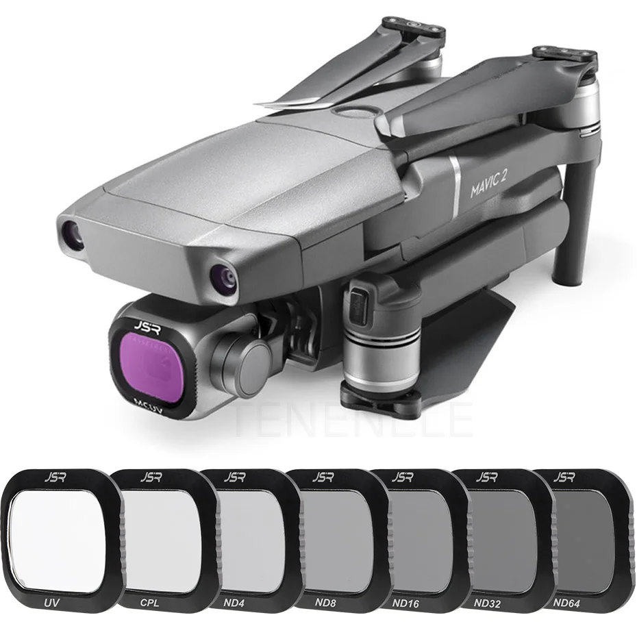 Фильтры для камеры Mavic2 Pro ND/4/8/16/32/64 CPL с УФ защитой DJI Mavic 2 Pro/Аксессуары
