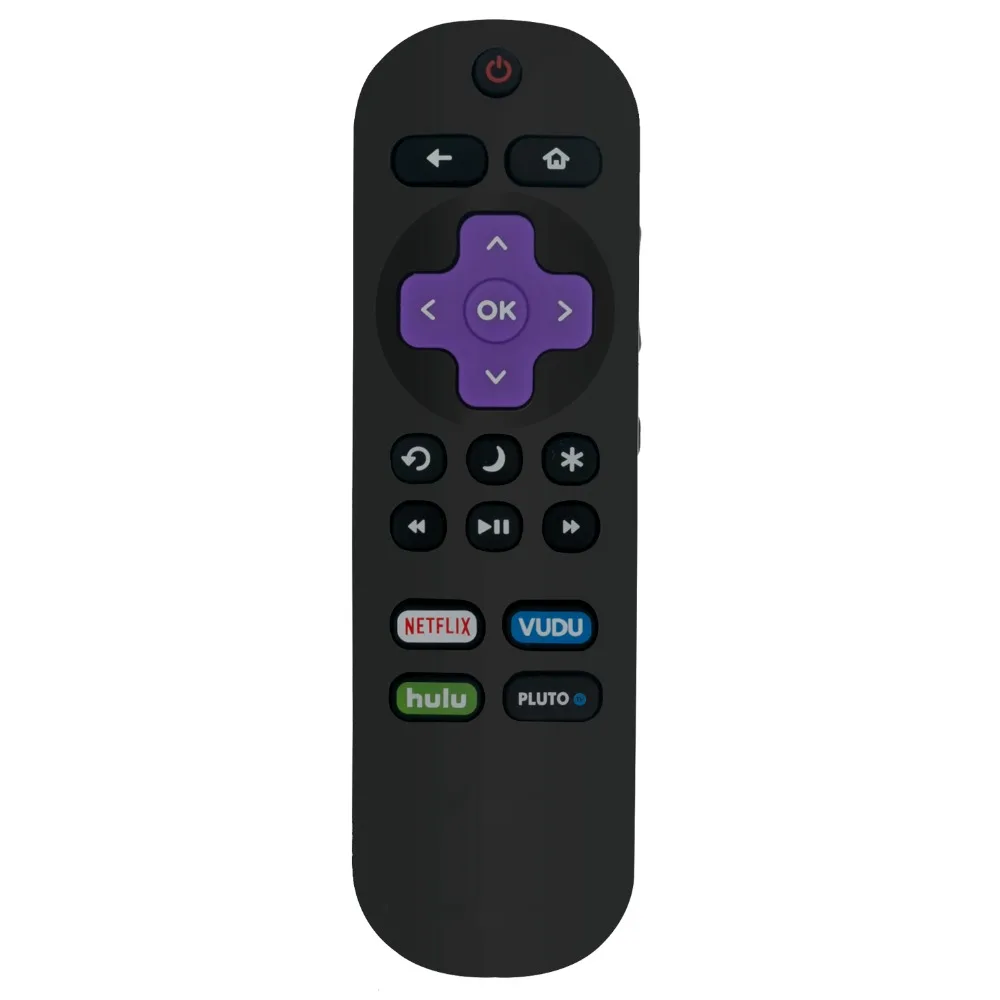 Новый пульт дистанционного управления 101018E0016 с NETFLIX HULU VUDU PLUTO для Philips Roku TV 43PFL4962