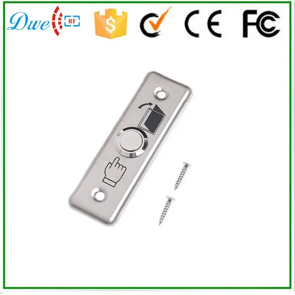 DWE CC RF com nc Кнопка выключения из нержавеющей стали 12 В Бесплатная доставка |