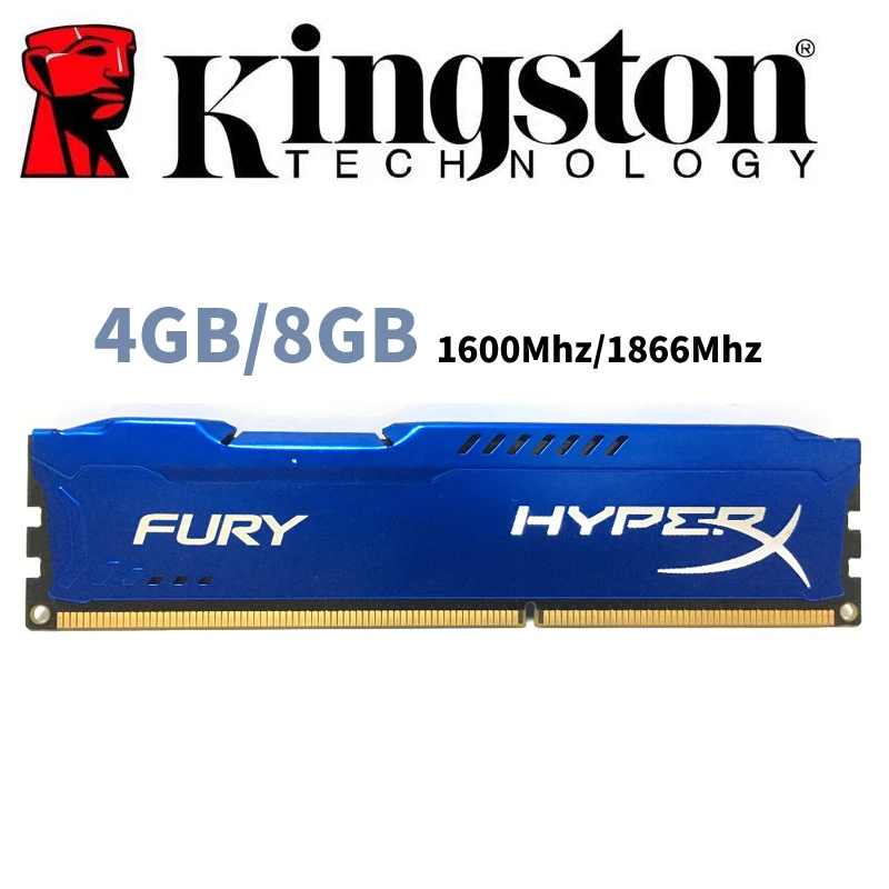 

Память ОЗУ для ПК Kingston HyperX FURY, б/у модуль памяти оперативной для настольного компьютера 4 ГБ 4 Г 8 ГБ 8 Г DDR3 PC3 1600 МГц 1600 1866 МГц 1866 ОЗУ