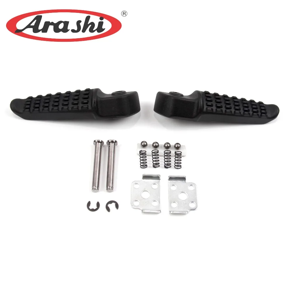 

ARASHI Задние подножки педали для Kawasaki ZZR 1200 2000 2001 2002 2003 ZZR1200 мотоциклетные пассажирские кронштейны