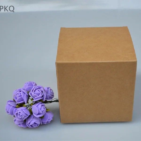 30 шт оберточная бумага коробка для упаковки DIY белый упаковочные коробки малые