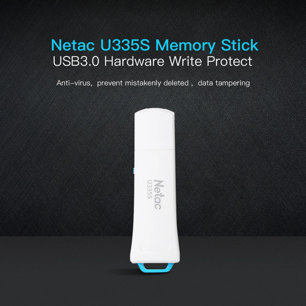 Netac U335S 16G/32G/64G USB 3,0 флеш-накопитель U диск Flash bellek с защитой от записи