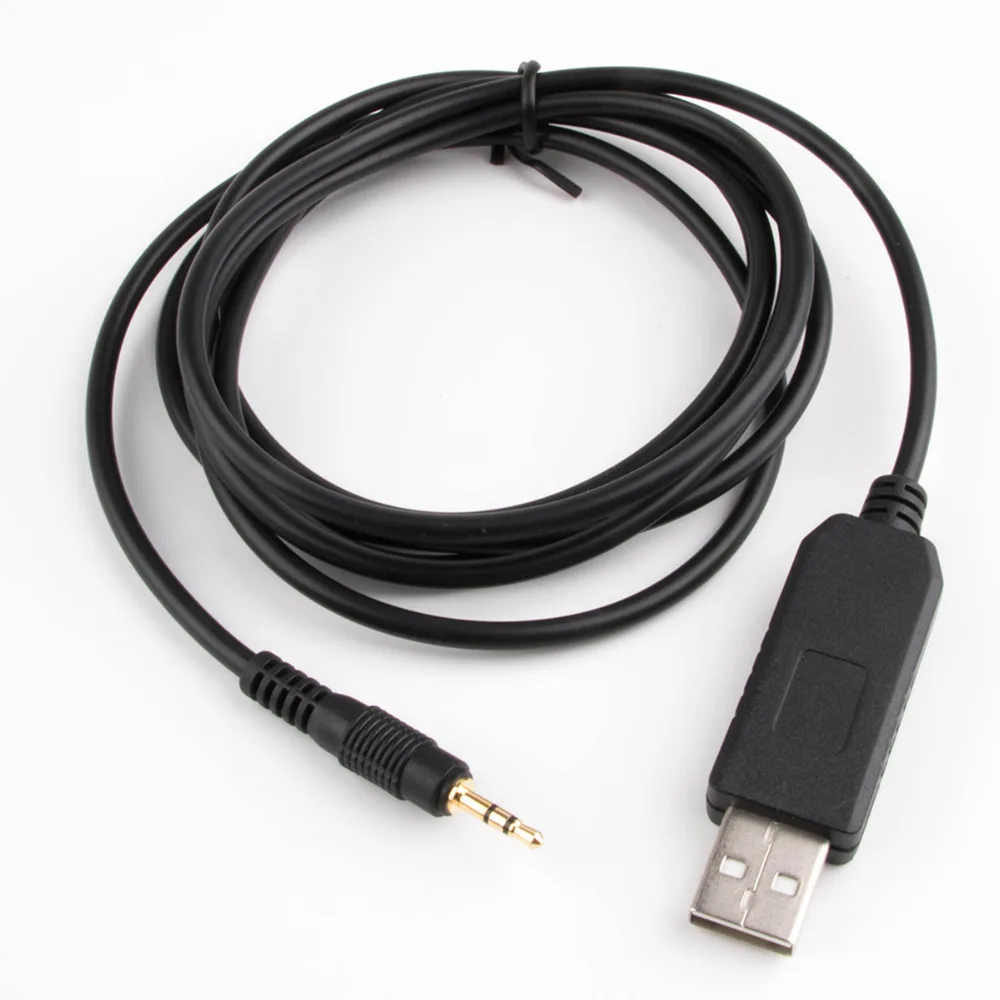 Кремниевый CP2102 USB к RS232 позолоченный 3 полюса 2 5 мм разъем аудио адаптер конвертер