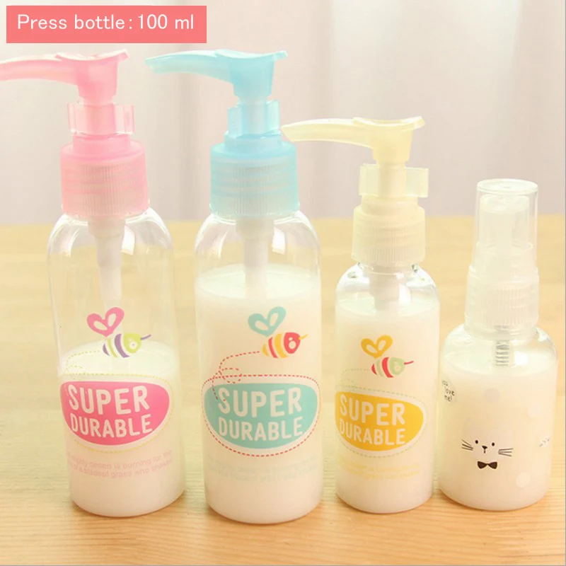 1 шт. 100 мл дорожные косметические и чистые банки для хранения жидкости