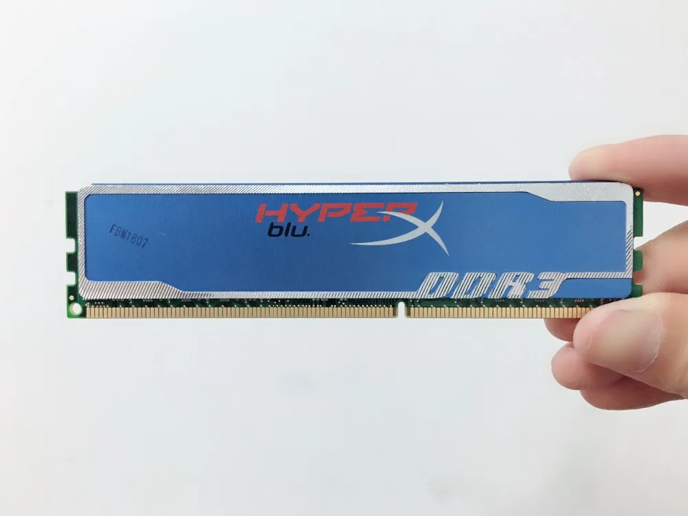 Kingston HyperX ПК памяти оперативная память модуль компьютерный настольный компьютер 2 ГБ 4 ГБ DDR3 PC3 10600 12800 1333 МГц 1600 2G 4G 1333 1600 МГц