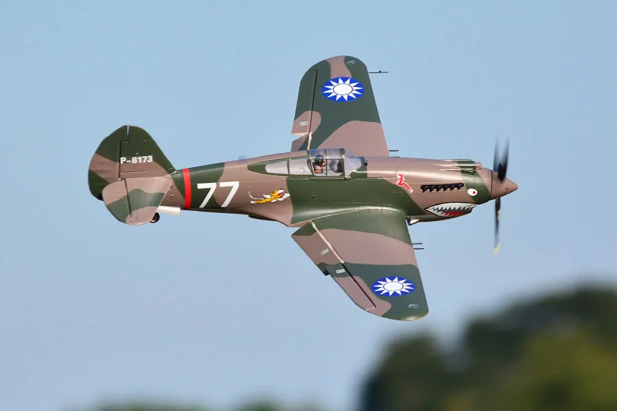 FMS 980 мм/1 0 м Φ P40 летающий тигр PNP высокоскоростной гоночный Warbird P 40B Plane|rc model plane|model