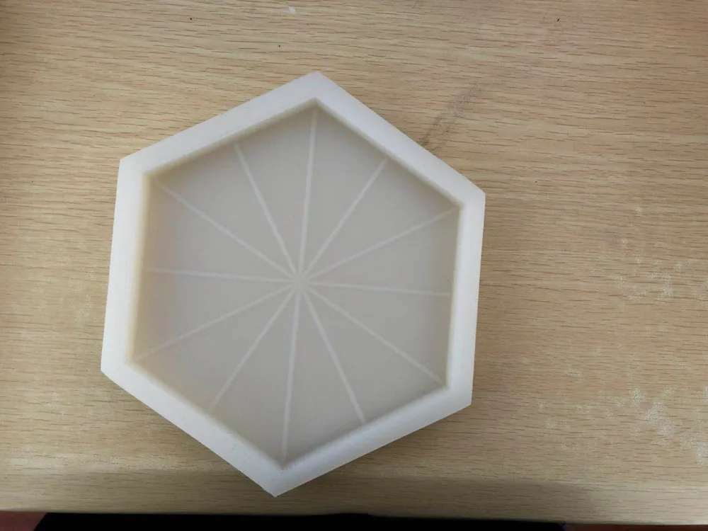 geometry silicone molds for concrete tile TV background stone molds home decoration wall brick mold
